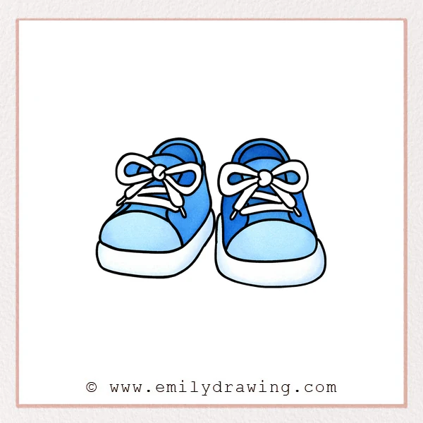 Preview of Cartoon Shoes drawing